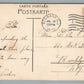 RED BANK NJ ALONG THE SHREWSBURY ANTIQUE POSTCARD