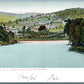 BINGHAMPTON NY SOUTH FROM COURT STREET BRIDGE UNDIVIDED ANTIQUE POSTCARD