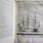 1702 NAVAL DICTIONARY ILLUSTRATED ship architecture maritime terminology antique