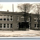 RAVENNA MI HIGH SCHOOL VINTAGE REAL PHOTO POSTCARD RPPC