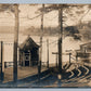 WEBSTER MA LAKE ANTIQUE REAL PHOTO POSTCARD RPPC
