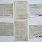 SET OF 6 ANTIQUE VICTORIAN TRADE CARDS