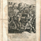 1585 ENGRAVING MARTYRDOM SCENE by CAVALIERI Ecclesiae militantis triumphi # 9