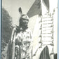 AMERICAN INDIAN GIRL VINTAGE REAL PHOTO POSTCARD RPPC