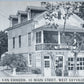 WEST SAYVILLE LONG ISLAND NY ANTIQUES SALE & MOVING ADVERTISING POSTCARD