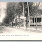 MECHANICVILLE NY SECOND STREET ANTIQUE POSTCARD