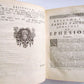 1715-1731 2 VOLUMES Commentarius in Epistolae ad Ephesios antique VELLUM Latin