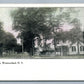 WESTMORELAND NY WEST MAIN STREET ANTIQUE POSTCARD