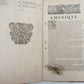 1637 DESCRIPTION OF AMERICA by Pierre D'Avity antique FOLIO in French