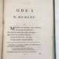 1756 BRITISH POETRY ODES by Mr. MASON antique English