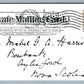WILLIAMSTOWN MA GREYLOCK MOUNTAIN FROM STONE HILL PRIVATE MAIL ANTIQUE POSTCARD