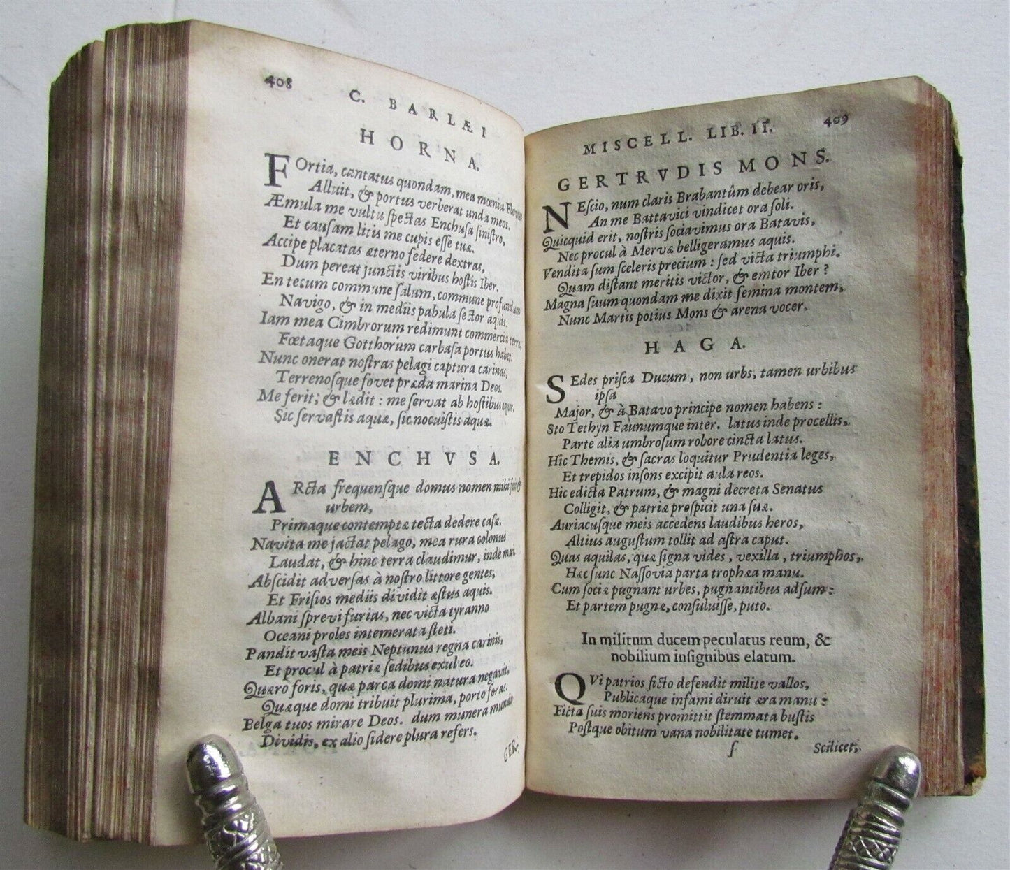 1655 POETRY by Caspar Barlaeus ANTIQUE 17th CENTURY POEMATA