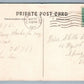 HAMILTON CANADA RAILWAY STATION ANTIQUE PRIVATE POSTCARD RAILROAD DEPOT