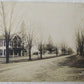 RPPC WORTMAN STREET EAST MILLSTONE N.J. ANTIQUE REAL PHOTO POSTCARD