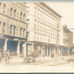 BARRE VT CITY MAIN STREET ANTIQUE REAL PHOTO POSTCARD RPPC