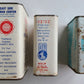 LOT of 3 VINTAGE JEWISH TZEDAKAH donation BOXES JUDAICA made in USA AMERICANA