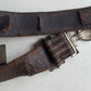 1890s CYRENE COMMANDERY CAMDEN NJ MASONIC UNIFORM BELT w/ SWORD CHAIN ANTIQUE