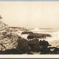CAPE COTTAGE ME LIGHT HOUSE SCENE ANTIQUE REAL PHOTO POSTCARD RPPC