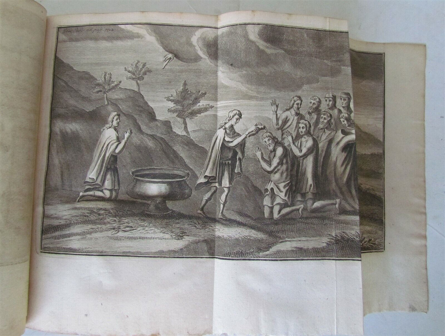 1724 MUSEUM ITALICUM antique ILLUSTRATED w/ ENGRAVINGS