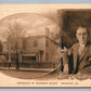 STAUNTON VA BIRTHPLACE OF WOODROW WILSON ANTIQUE POSTCARD PATRIOTIC