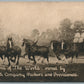 HORSES CHAMPIONS OF THE WORLD MORRIS & COMPANY ADVERTISING ANTIQUE POSTCARD