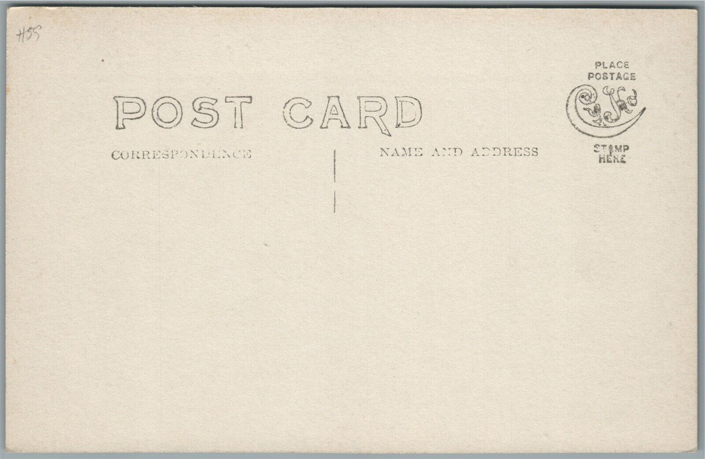 WOODSTOCK VT SCHOOL & SOLDIER'S MONUMENT ANTIQUE REAL PHOTO POSTCARD RPPC