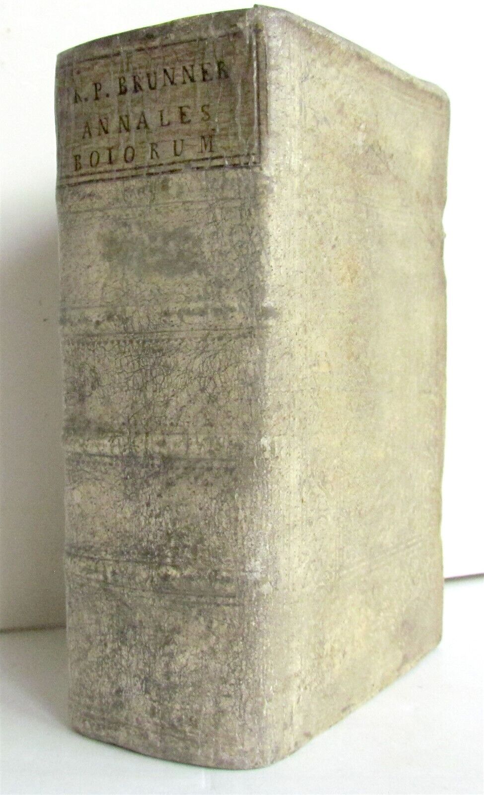 1626 HISTORY of BAVARIA by Andreas Brunner antique Vol. I BLINDTOOLED PIGSKIN