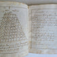 1765 MATHEMATICS GERMAN MANUSCRIPT CLAVIS ARITHMETICA antique HAND WRITTEN