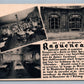 PARIS PASTRY SHOP RAGUENEAU ADVERTISING ANTIQUE POSTCARD