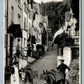 CLOVELLY ENGLAND HIGH STREET ANTIQUE REAL PHOTO POSTCARD RPPC UK