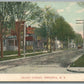 ONEONTA NY GRAND STREET ANTIQUE POSTCARD