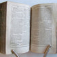 1595 GEOGRAPHICAL MYTHOLOGICAL & LITERARY TERMS antique PIGSKIN BINDING