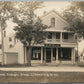LYNDON CTR. VT G.W.RINES GENERAL STORE ANTIQUE REAL PHOTO POSTCARD RPPC