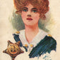 ARTIST SIGNED FRATERNAL ORDER SERIES 1906 ANTIQUE POSTCARD