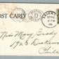 SALEM NJ BROADWAY AT HEAD OF MARKET STREET ANTIQUE POSTCARD