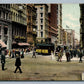 NEW YORK CITY BROADWAY & CHAMBERS STREET ANTIQUE POSTCARD