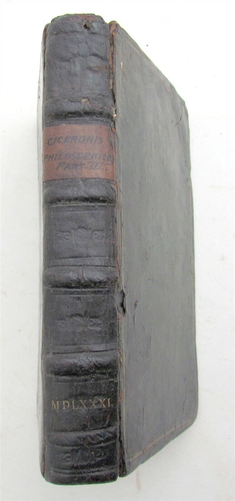 1581 CICERO PHILOSOPHICORUM 16th CENTURY Ciceronis