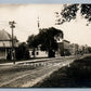 PRAIRIE DU SAC WI MAIN STREET ANTIQUE REAL PHOTO POSTCARD RPPC