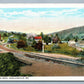 SABILLASVILLE MD HORSE SHOE BEND ANTIQUE POSTCARD railroad tracks train