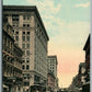 WORCESTER MA MAIN STREET ANTIQUE POSTCARD