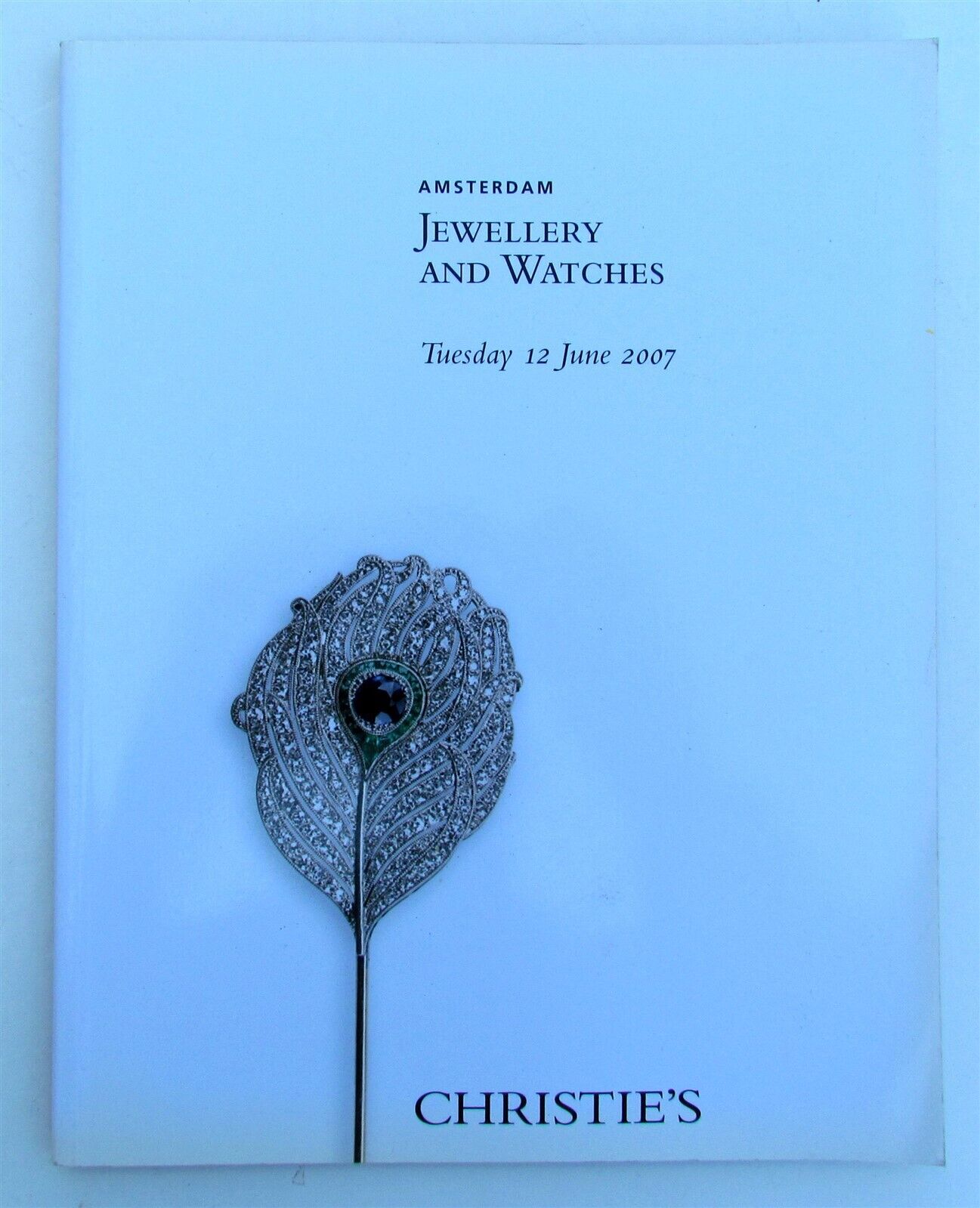 JEWELLERY and WATCHES CHRISTIE'S AUCTION CATALOG June 2007