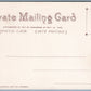 SAYVILLE LONG ISLAND NY HIGH SCHOOL ANTIQUE PRIVATE MAILING CARD POSTCARD