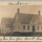 NORRIDGEWOCK ME HOME ANTIQUE REAL PHOTO POSTCARD RPPC