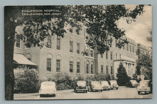 ENGLEWOOD NJ HOSPITAL VINTAGE POSTCARD