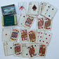 VINTAGE CAPE COD MASS. SOUVENIR PLAYING CARDS DECK w/ BOX