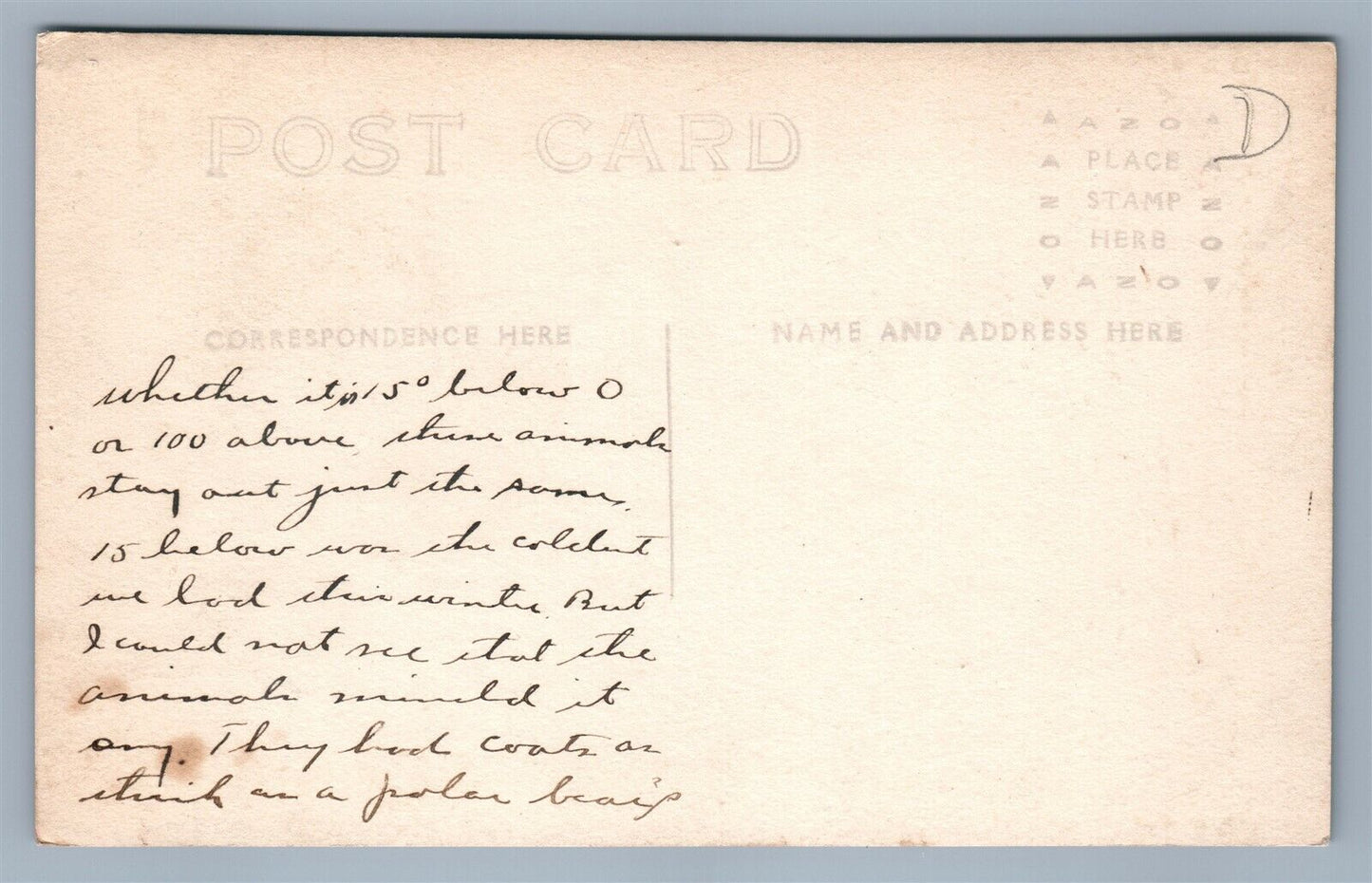 CAMP UPTON ANTIQUE REAL PHOTO POSTCARD RPPC