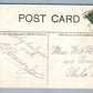 FRENCHTOWN NJ MILFORD ROAD VINTAGE POSTCARD