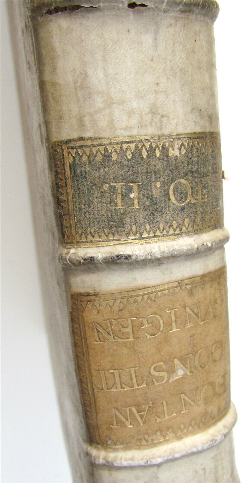 1721 ANTIQUE VELLUM BOUND FOLIO Clementis Papae XI Contitutio Unigenitus