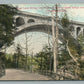 PHILADELPHIA PA WALNUT LANE BRIDGE ANTIQUE POSTCARD