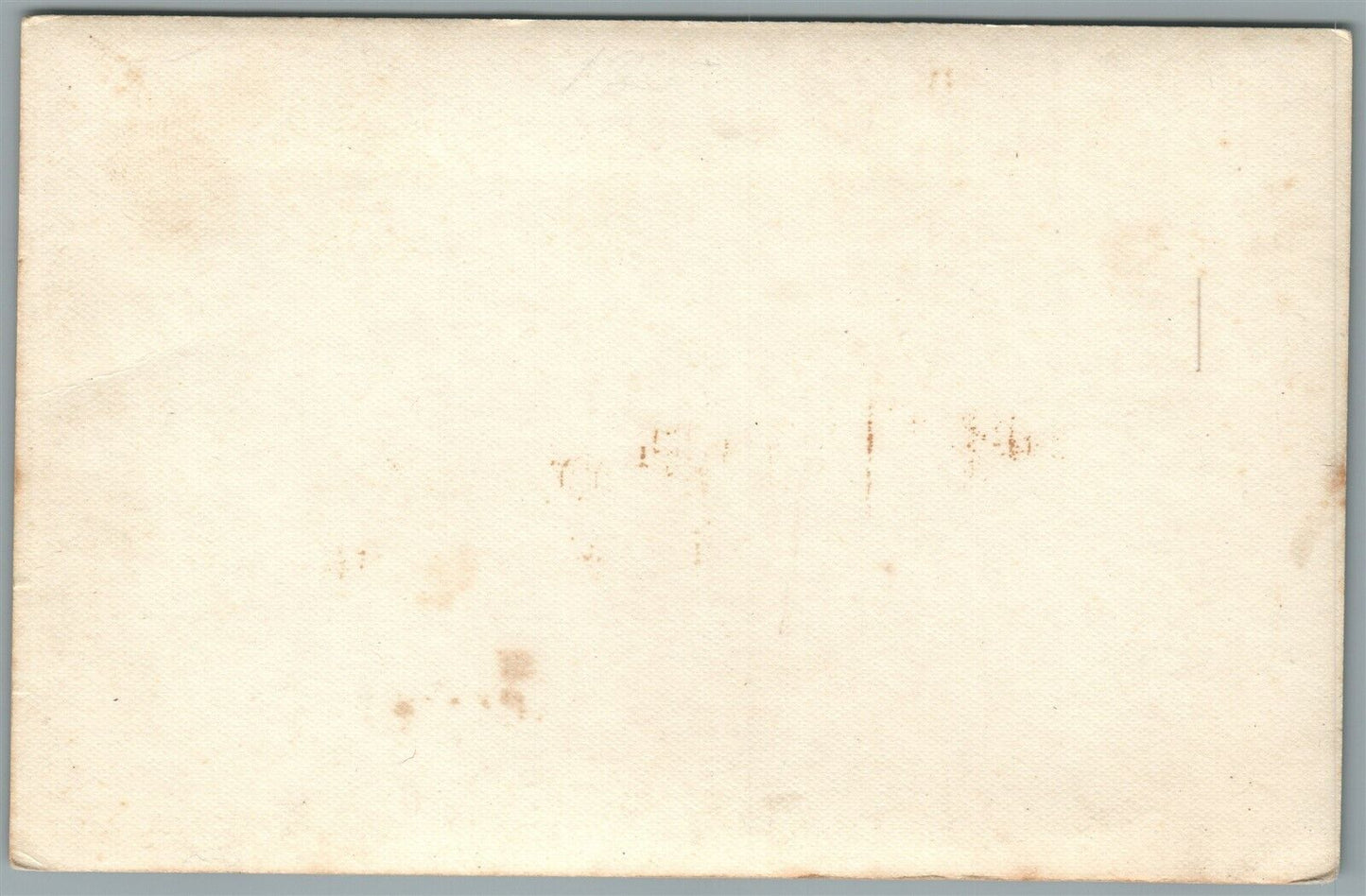 WWI RUINS OF LONGPONT COMMUNITY in FRANCE ANTIQUE REAL PHOTO POSTCARD RPPC